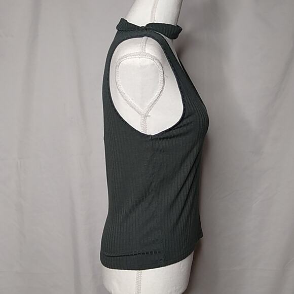 AEO First Essentials Cropped Ribbed Tank Sm - Picture 2 of 7